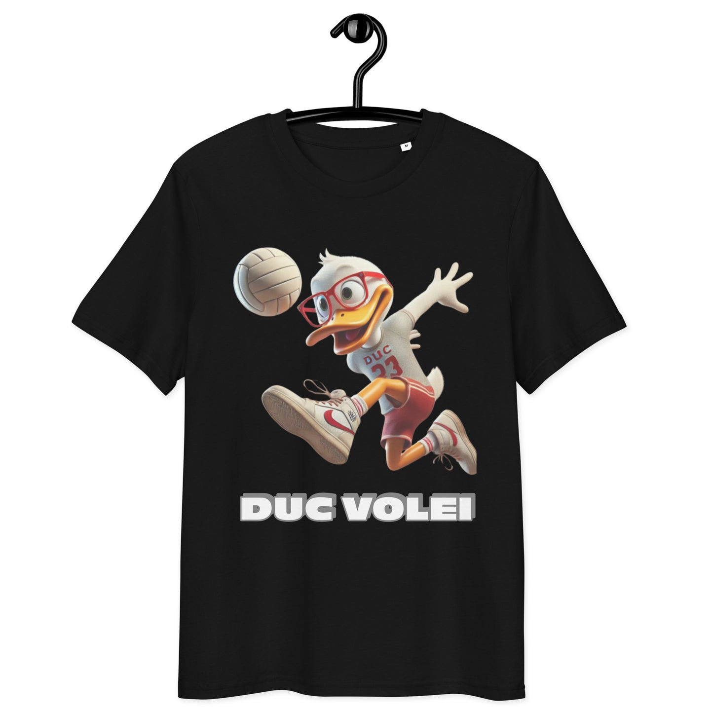 Camiseta de algodón orgánico unisex DUC VOLEI