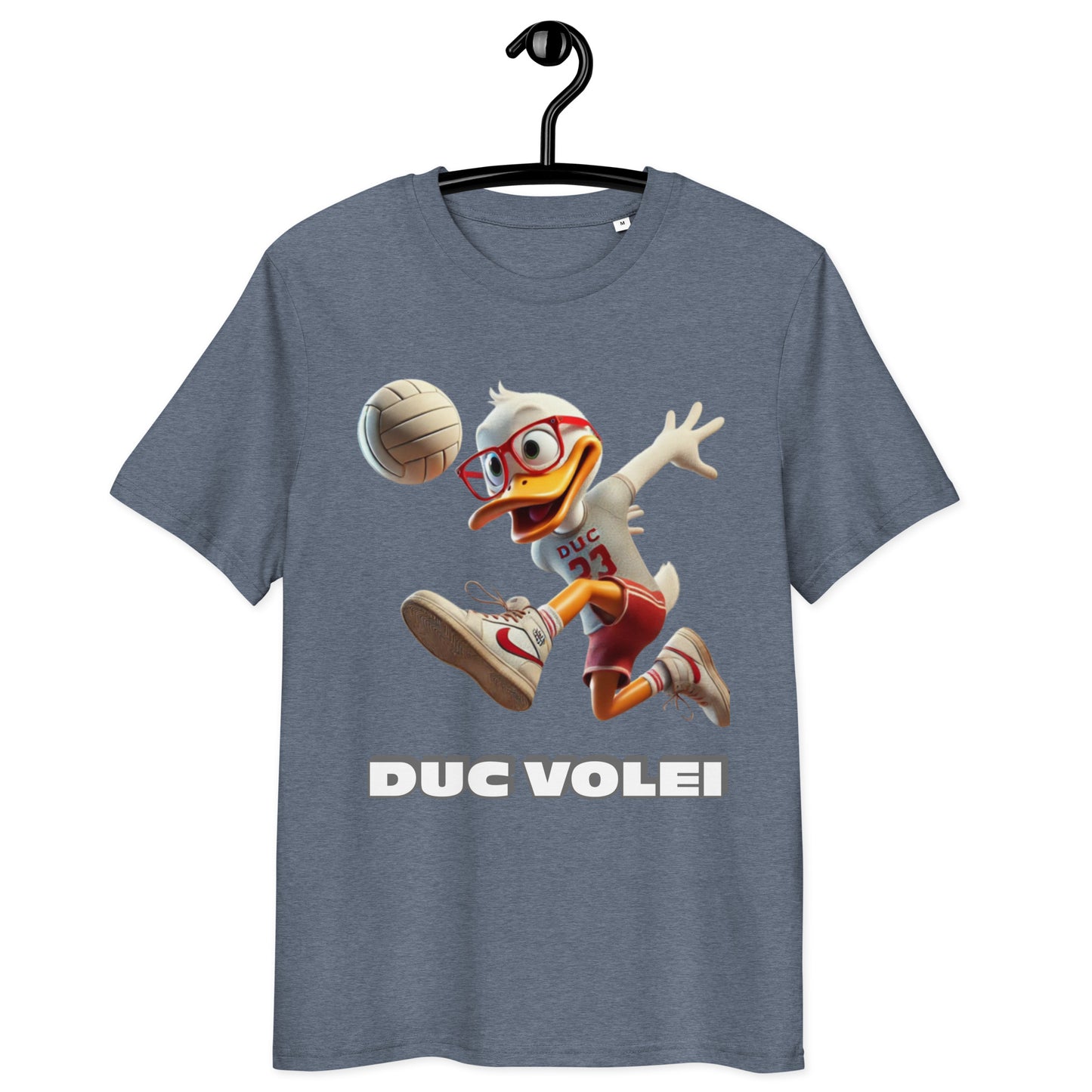 Camiseta de algodón orgánico unisex DUC VOLEI